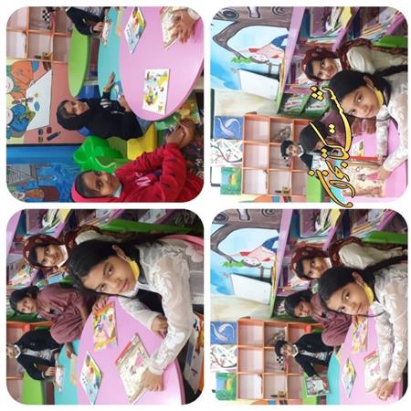 نشست کتابخوان در اتاق کودک