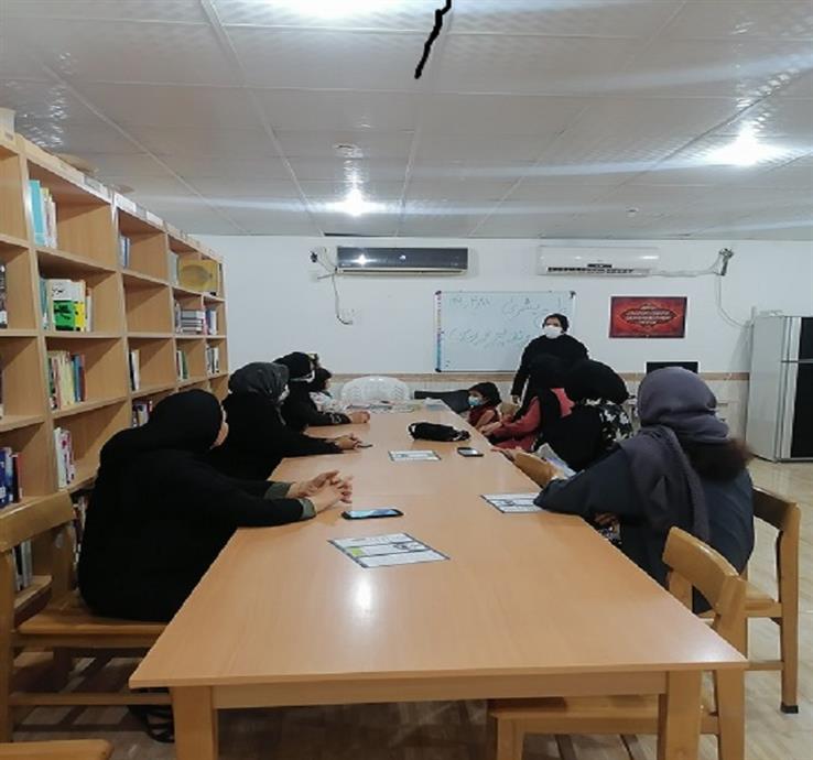 کارگاه اموزشی روانشناسی در کتابخانه